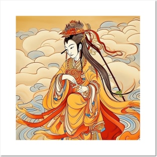 Huangdi Chinese deity Posters and Art